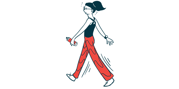 New York City Marathon/coldagglutininnews.com/woman walking illustration