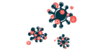 An illustration of three cells.