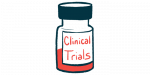 Enjaymo | Cold Agglutinin News | illustration of a bottle with Clinical Trials on the label
