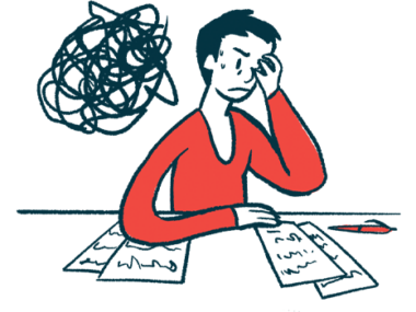 patient-reported outcomes | Cold Agglutin News | illustration of person feeling stressed