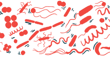Different types of bacteria are shown in an illustration.