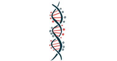 Illustration of DNA strand.