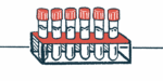 An illustration shows a row of vials.