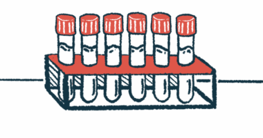 An illustration shows a row of vials.