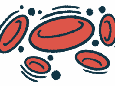Healthy red blood cells are shown.
