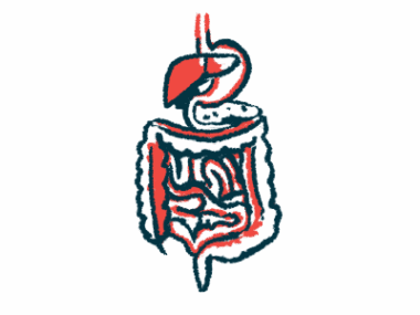 An illustration of the digestive system is shown.